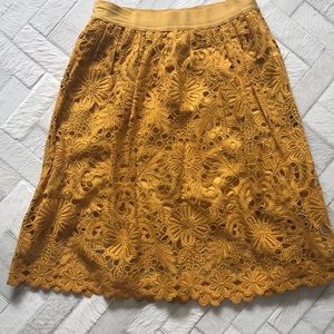 ANN TAYLOR lace skirt